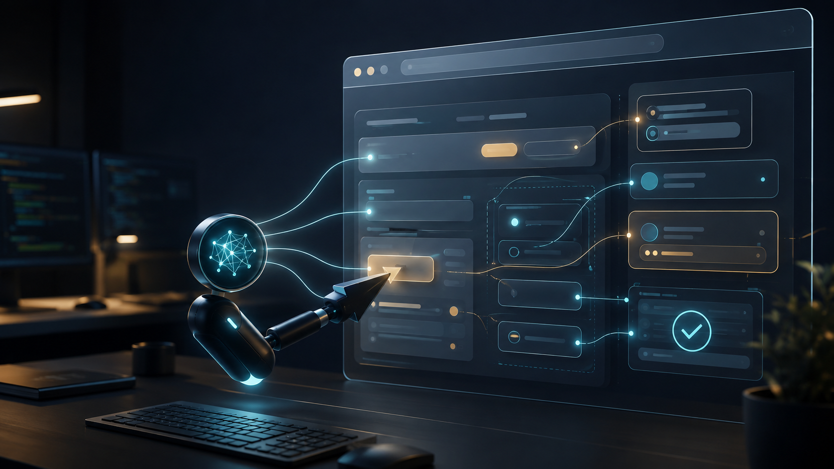 Playwright MCP: Let AI Agents Complete Web Tasks Through Verifiable Browser State